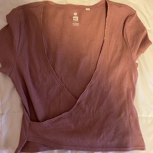 Me To We Size Large Mauve Shirt BRAND NEW